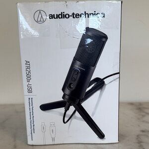 Audio-Technica ATR2500x-USB Cardioid Condenser Microphone
